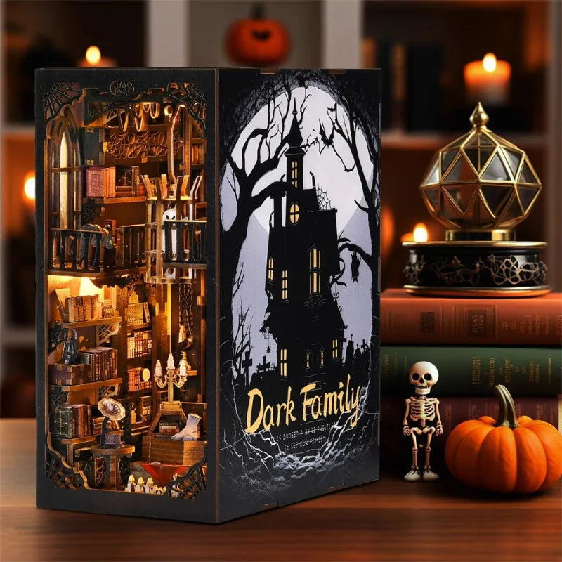 The Dark Shelf Collection — DIY Miniature Book Nook
