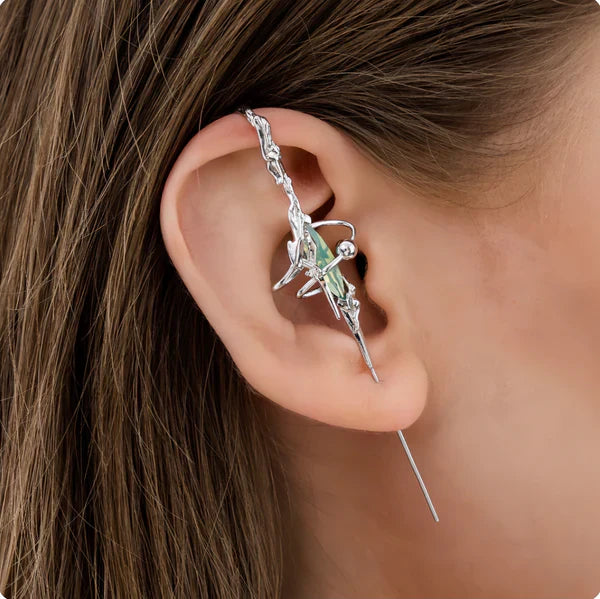 Glam Silver Earrings