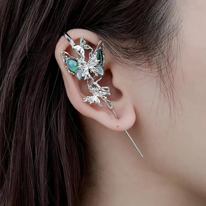 Glam Silver Earrings